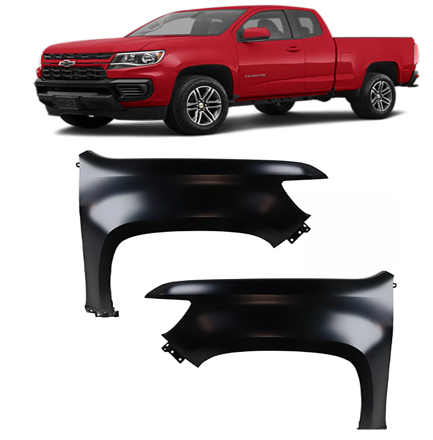 Chevy Colorado 2015-2022 Fender Set LH&RH - Infinity Auto Parts