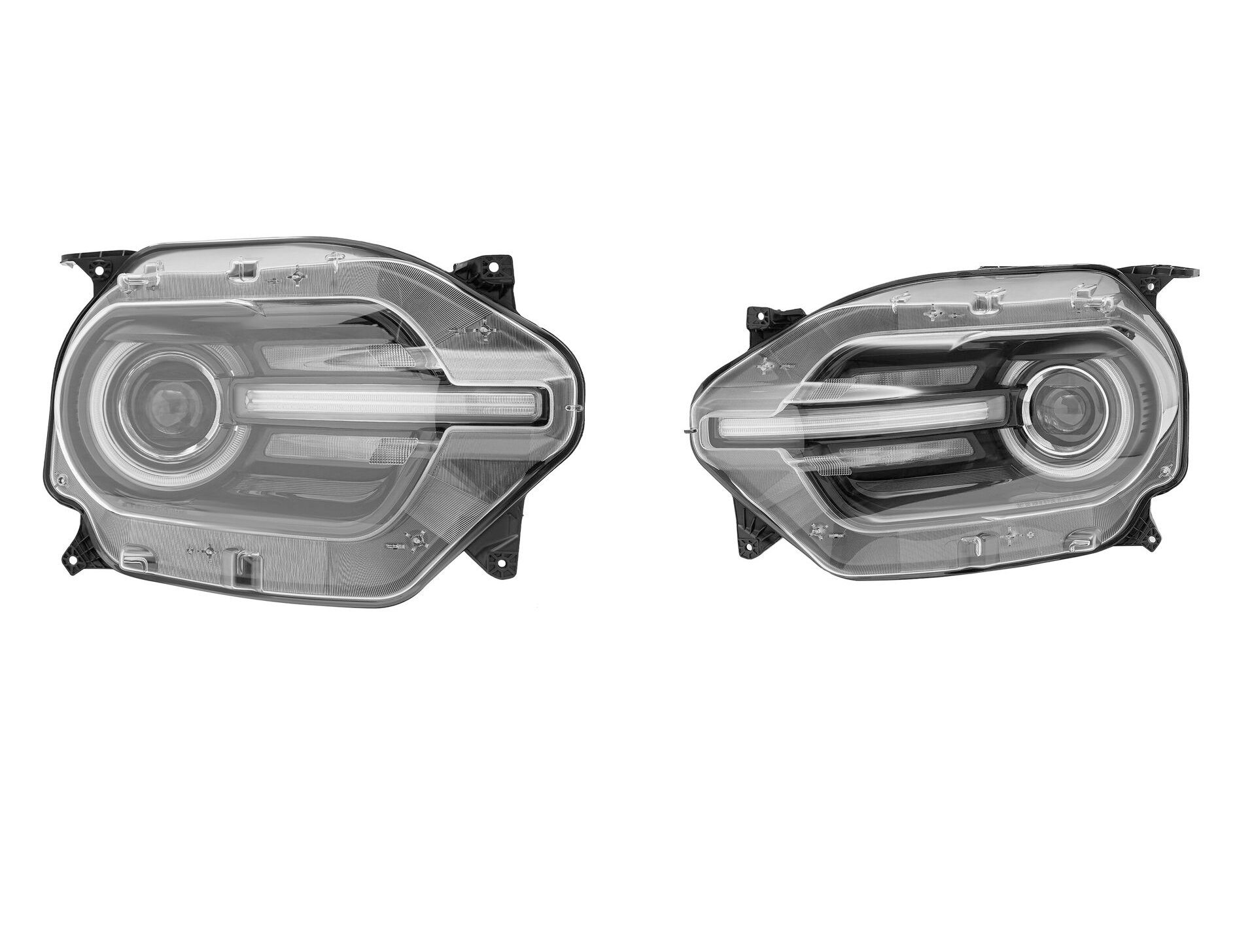 Ford Bronco Sport LED Headlight Set W/SIGNATURE For 2021-2024 - Infinity Auto Parts