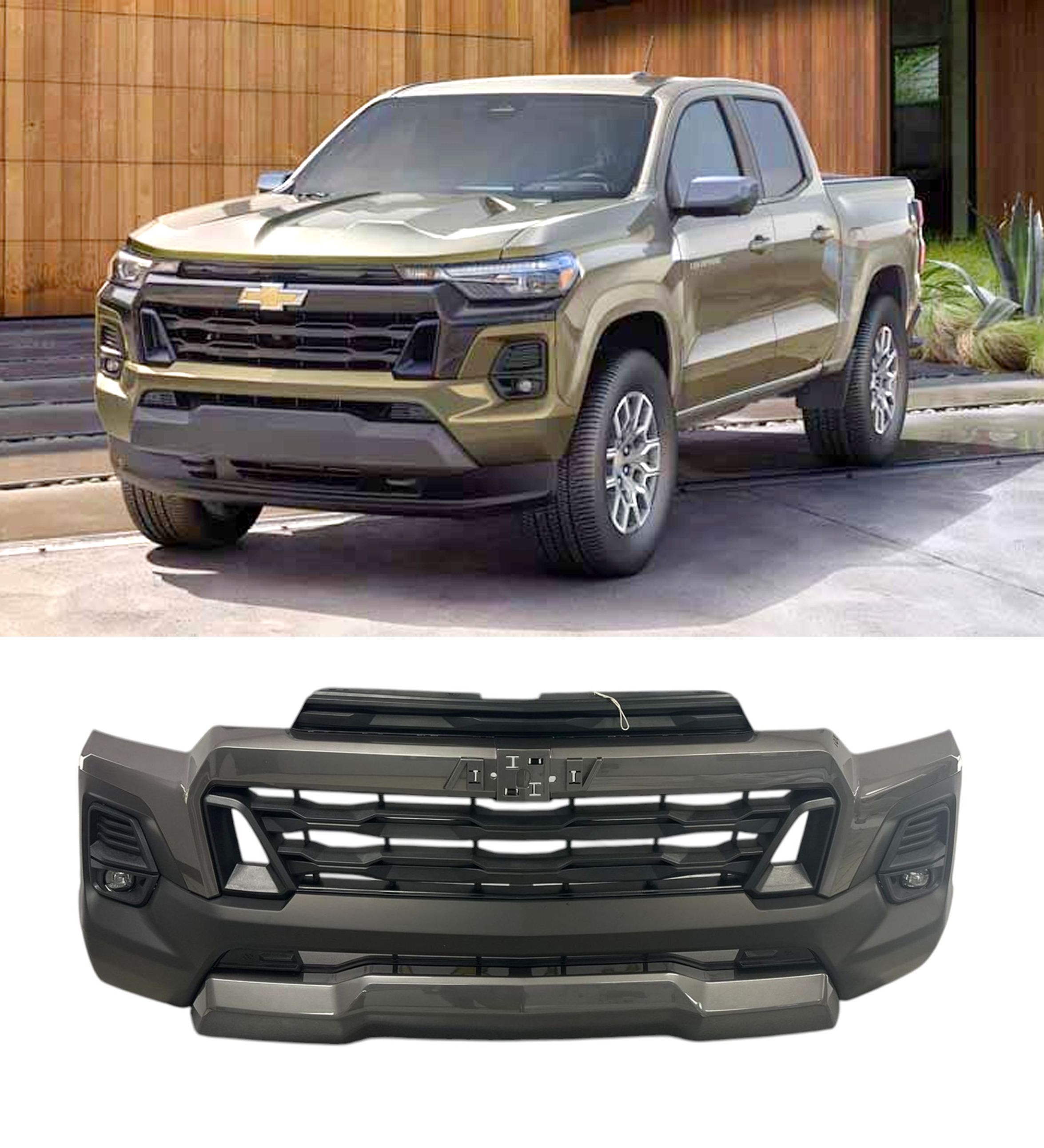 2023-2024 Chevrolet Colorado Front Bumper Assembly - Infinity Auto Parts