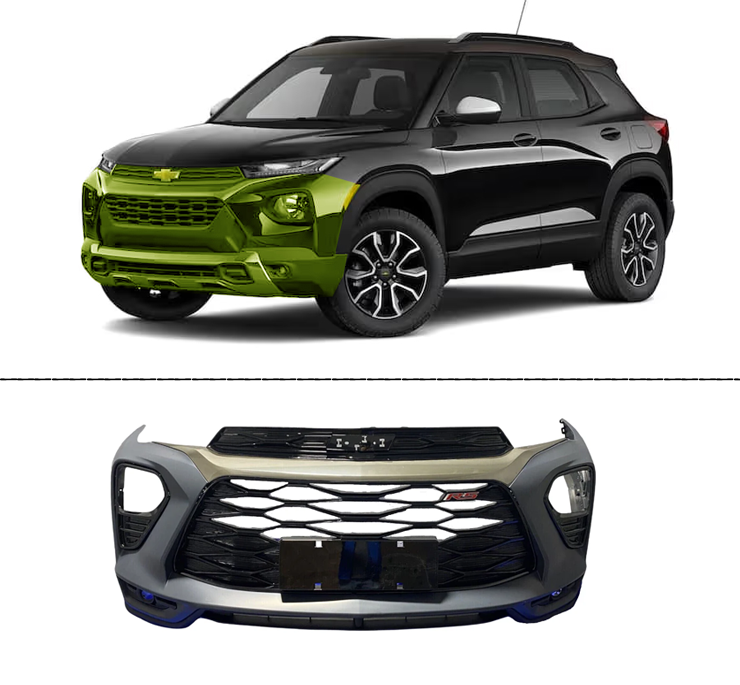 Chevy Trailblazer Front Bumper Set for 2021-2022 - Infinity Auto Parts