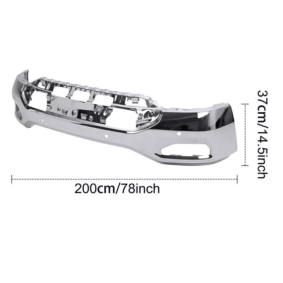 2016-2018 GMC Sierra 1500 Front Bumper Face Bar Chrome & Fog Lights Assembly - Infinity Auto Parts