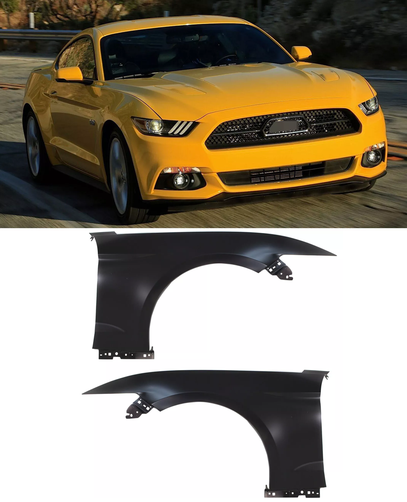 2015-2017 Ford Mustang Fender Set LH RH - Infinity Auto Parts