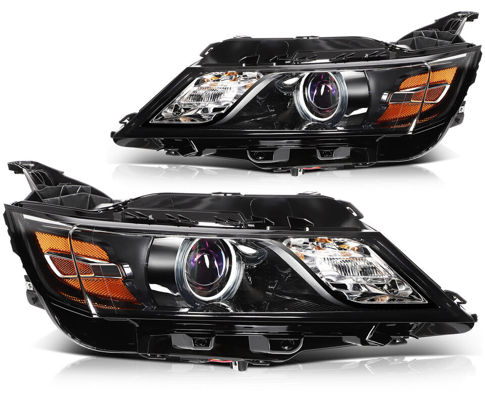 Chevy Chevrolet Impala Black Projector Headlights Pair For 2014-2020 - Infinity Auto Parts