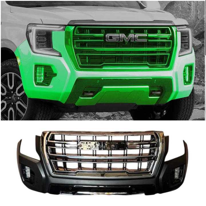 GMC Yukon front bumper assembly, 2021-2024 AT4
