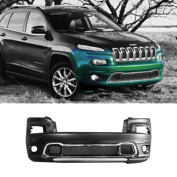 2014-2018 Jeep Cherokee Front Bumper Assembly - Infinity Auto Parts 