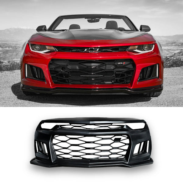 Chevrolet Camaro ZL1 style full Front bumper replacement for 2019-2023 - Infinity Auto Parts 