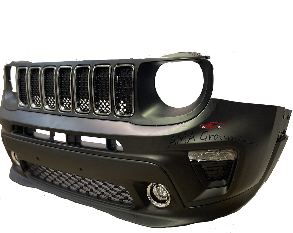 Jeep Renegade front bumper set complete Cover for 2019-2023 - Infinity Auto Parts 