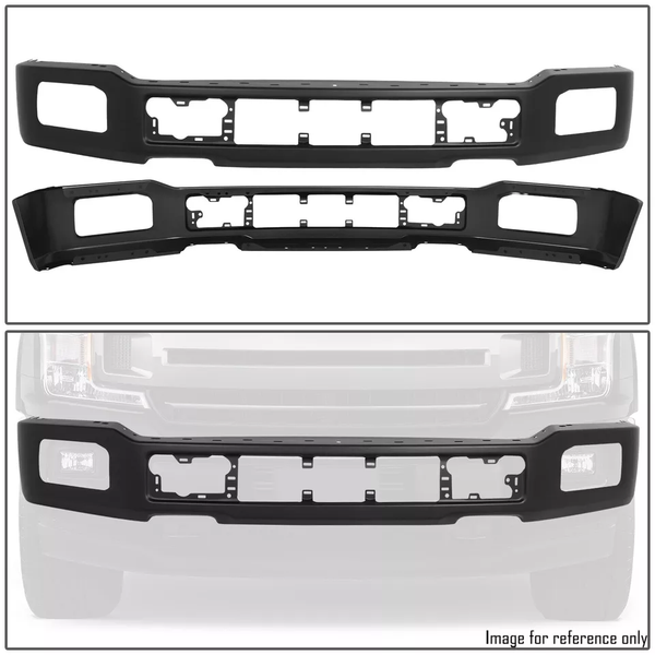 Ford F-150 Paint to match Front Bumper Face Bar w/Fog Light Hole 2018-2020 - Infinity Auto Parts 