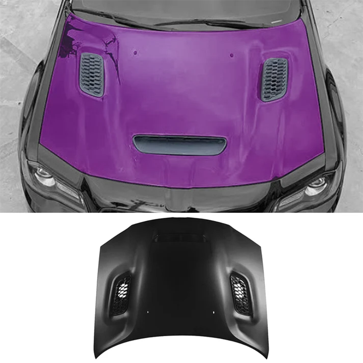 Dodge Charger SRT Hellcat Redeye Widebody Style Front Hood Aluminum 2015-2023 - Infinity Auto Parts 