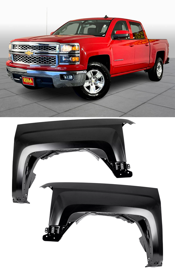 2014-2018 Chevrolet Silverado 1500 Fender Set - Infinity Auto Parts 