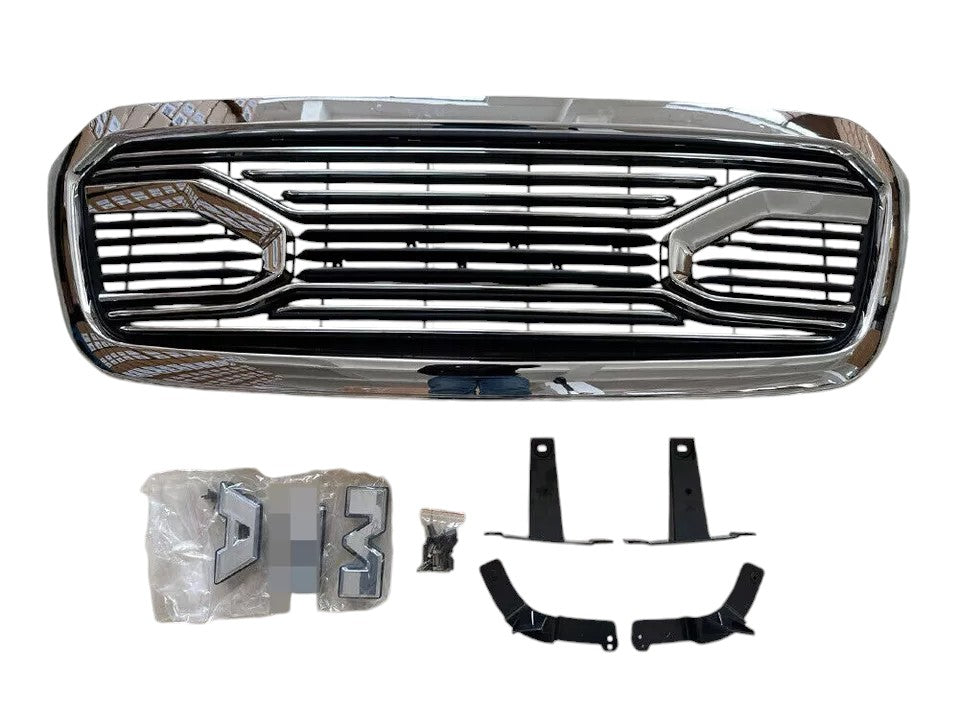 RAM 1500 GRILLE 2013-2018 W/EMBLEM - Infinity Auto Parts 