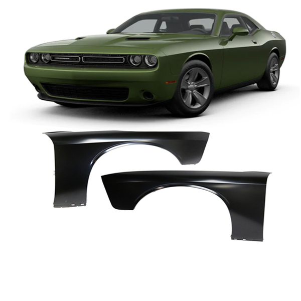 Fender Set For 2011-2021 Dodge Challenger Front Primed Steel - Infinity Auto Parts 