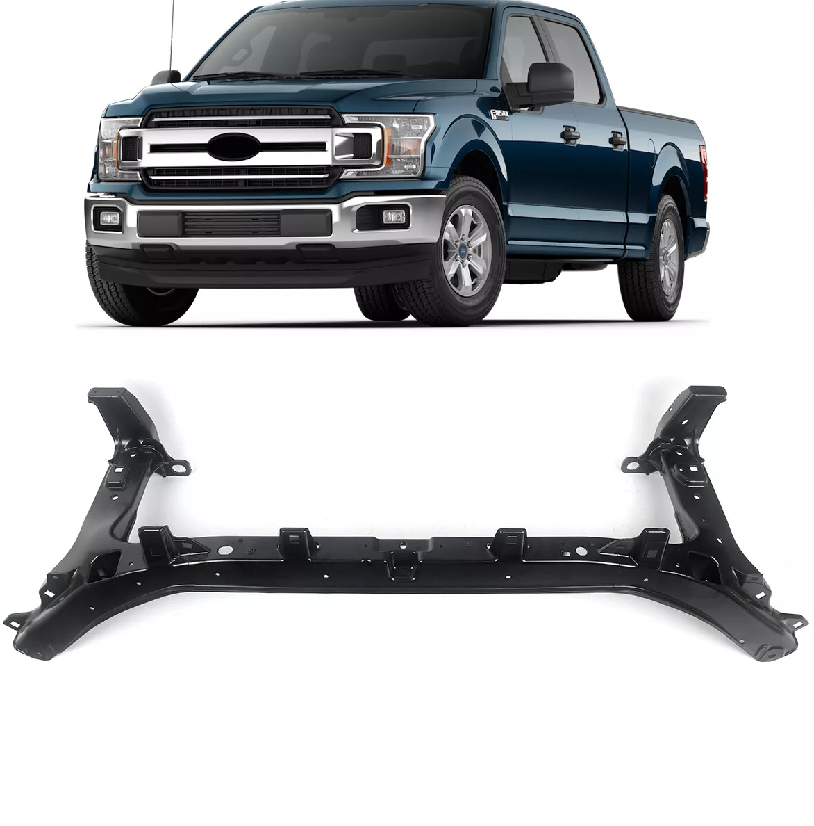 Ford F-150 F150 Front Upper Radiator Core Support Bracket 2015-2023 - Infinity Auto Parts 