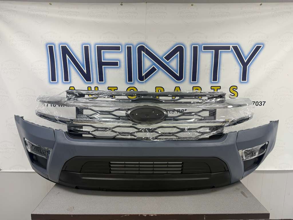 Ford Expedition Front Bumper Set 2022-2024 W/Grilles