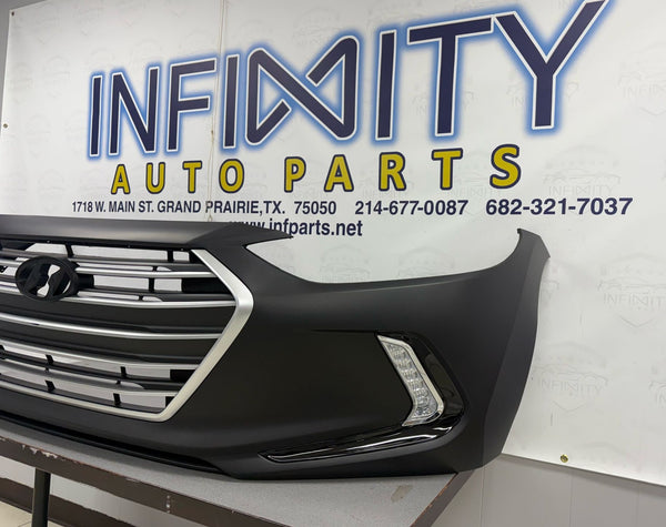 Hyundai Elantra Front Bumper Assembly 2017-2018 - Infinity Auto Parts 