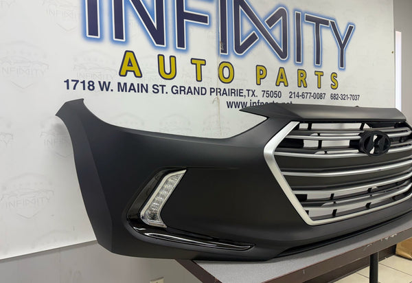 Hyundai Elantra Front Bumper Assembly 2017-2018 - Infinity Auto Parts 