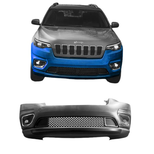 2019-2021 Jeep Cherokee Front bumper Assembly - Infinity Auto Parts 