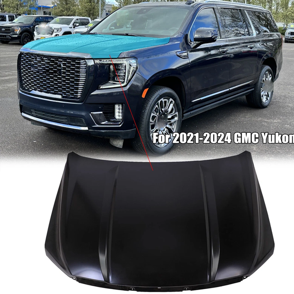 GMC Yukon Hood, Aluminum, 2021-2024