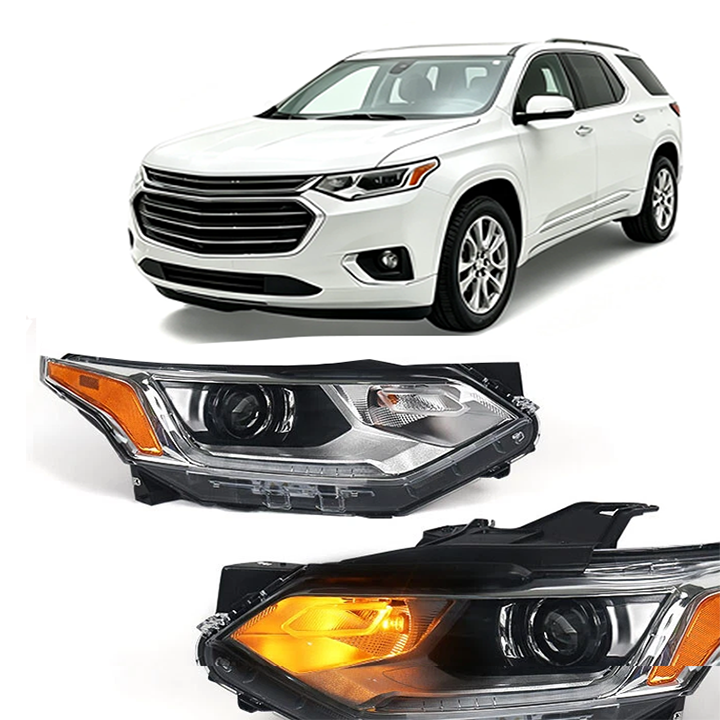 Chevy Traverse Headlight Set W/Computer/Bulb 2018-2021 - Infinity Auto Parts 