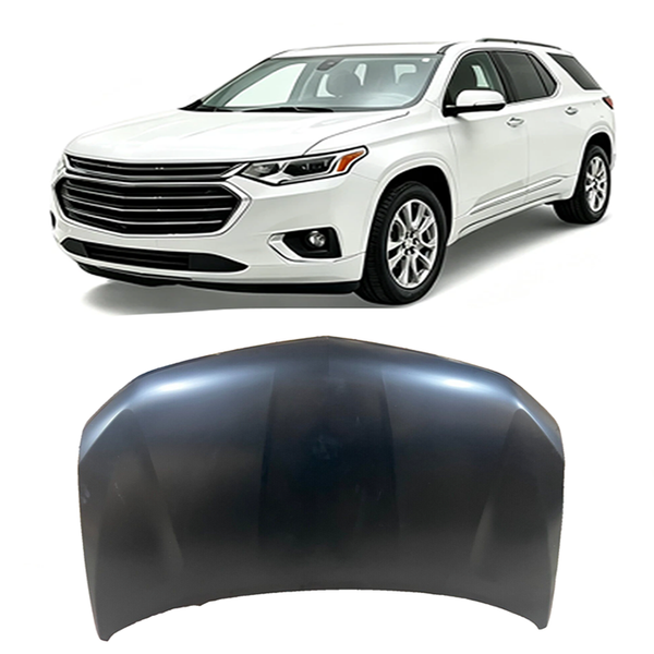 Chevrolet Traverse Hood Aluminum for 2018-2021 - Infinity Auto Parts 