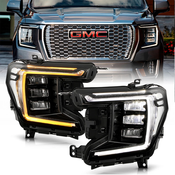 GMC Yukon Headlight Set, 2021-2024