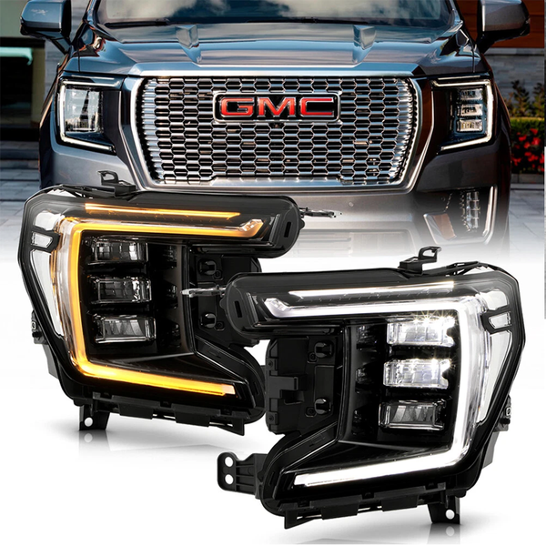 GMC Yukon Headlight Set, 2021-2024