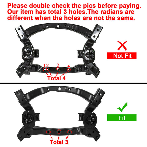 Front Subframe Engine Cradle For 15-22 Dodge Charger Challenger Chrysler 300 - Infinity Auto Parts 