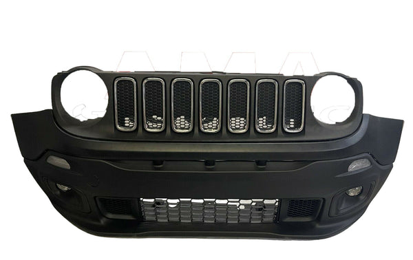 Jeep Renegade front bumper set complete for 2015-2017 - Infinity Auto Parts 